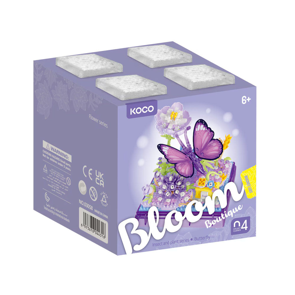 Koco Bloom Boutique Insect & Plant Series - Butterfly
