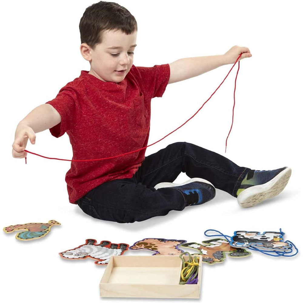 Melissa & Doug - Lace & Trace Farm Animals