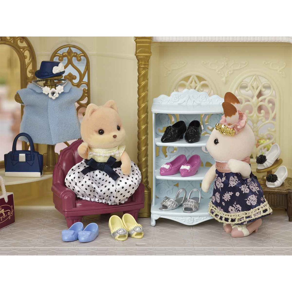 Sylvanian Families Fashion Play Set Shoe Shop Collection