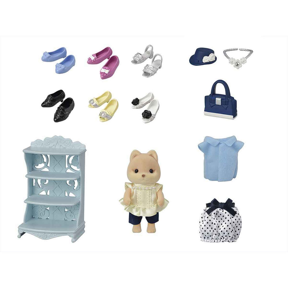 Sylvanian Families Fashion Play Set Shoe Shop Collection