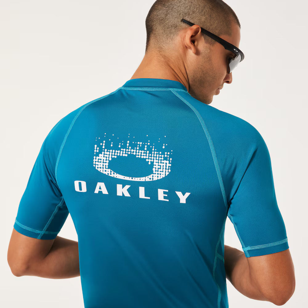 Oakley Mens Ventura Short Sleeve Rashguard