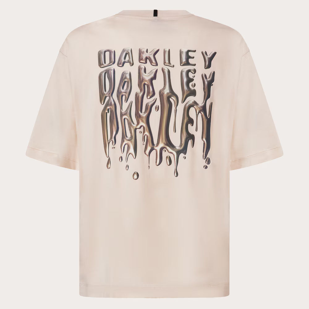 Oakley Mens Stacked Metal Tee