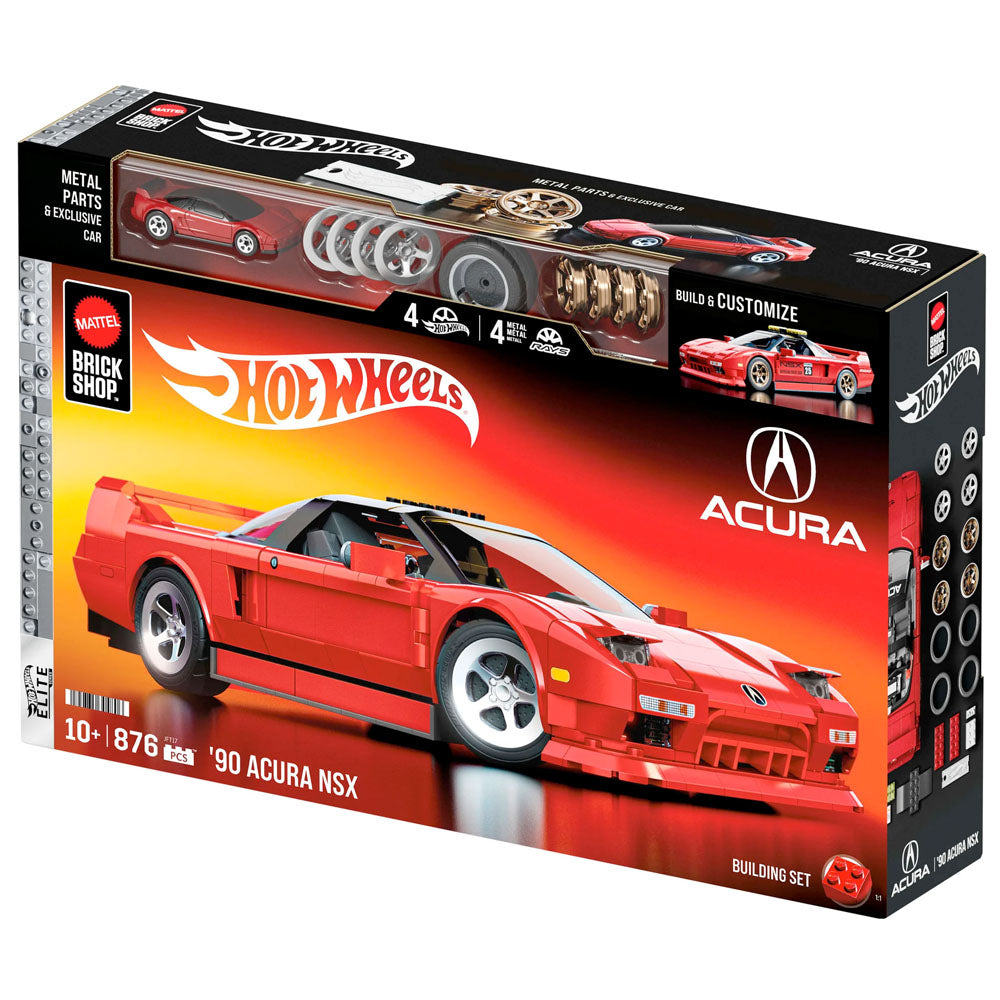 Mattel Brick Shop Hot Wheels Elite 90 Acura NSX