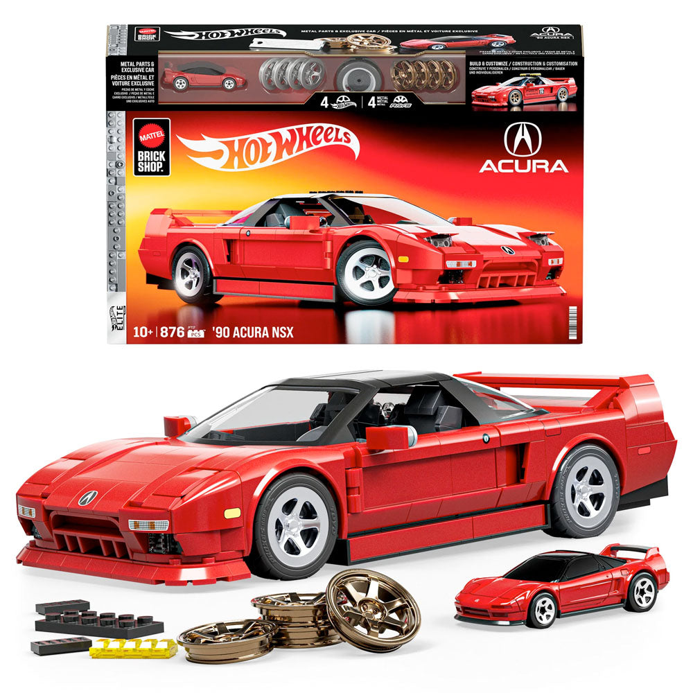 Mattel Brick Shop Hot Wheels Elite 90 Acura NSX