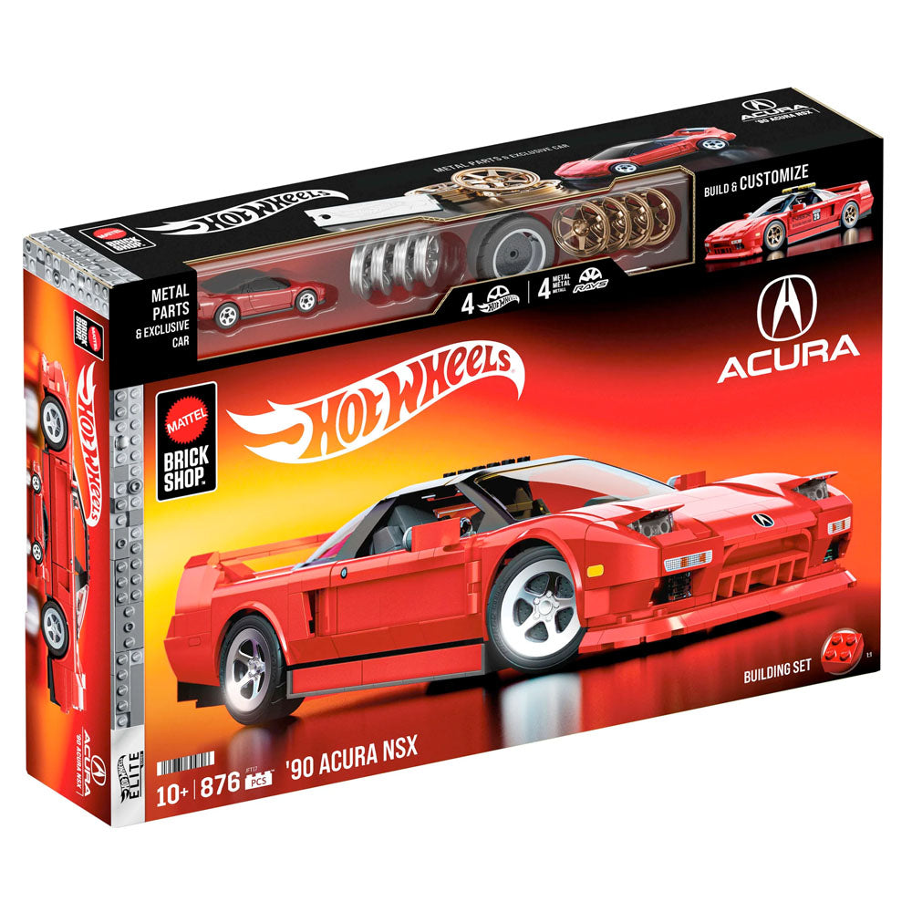 Mattel Brick Shop Hot Wheels Elite 90 Acura NSX
