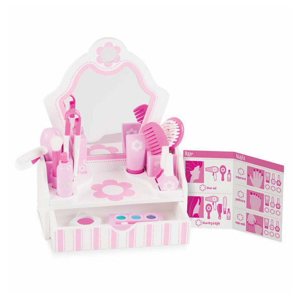Melissa & Doug - Beauty Salon Vanity Play Set