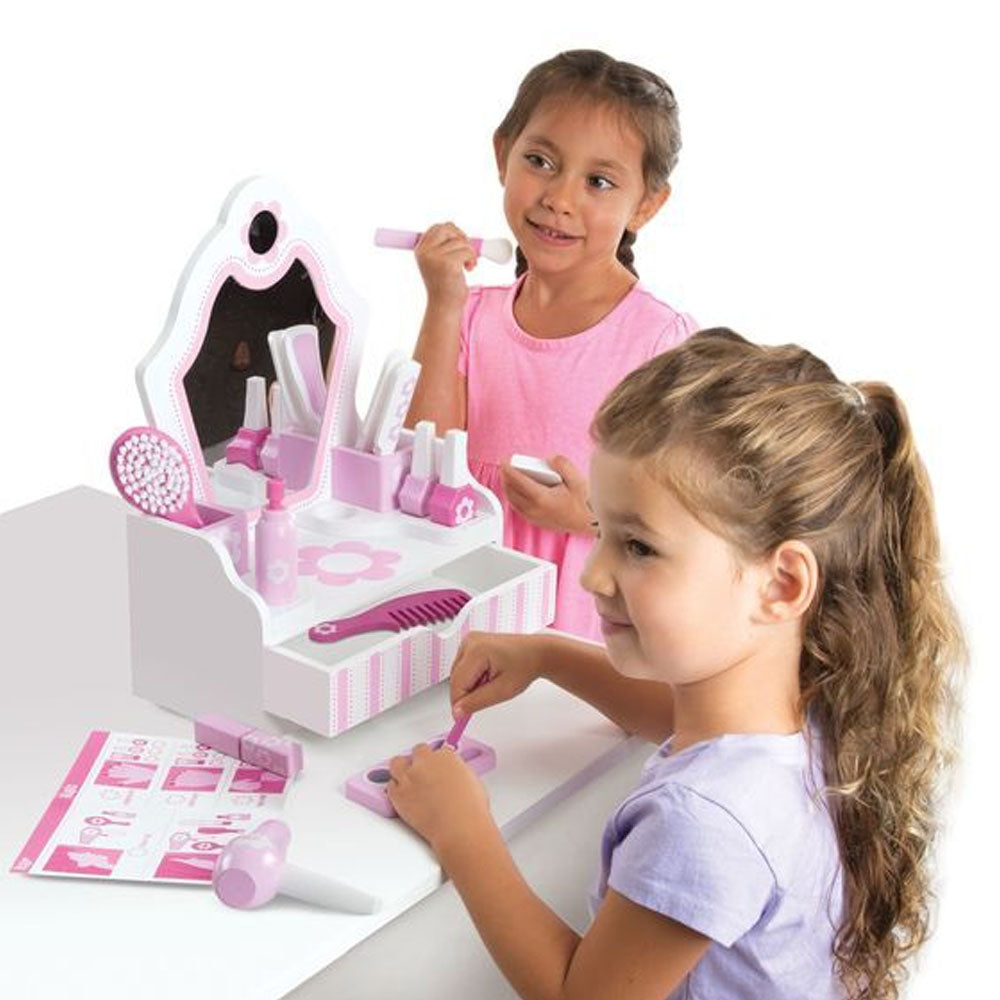 Melissa & Doug - Beauty Salon Vanity Play Set