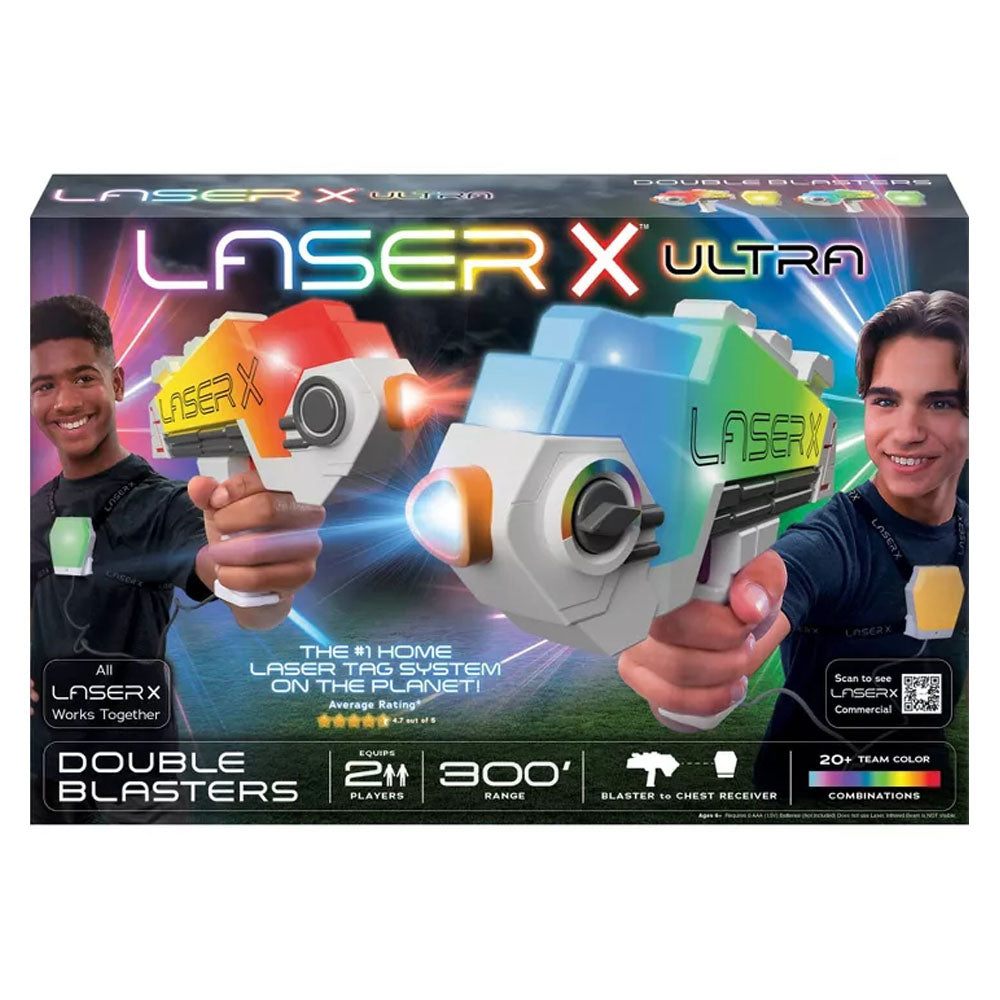 Laser X Ultra Double Blaster Guns