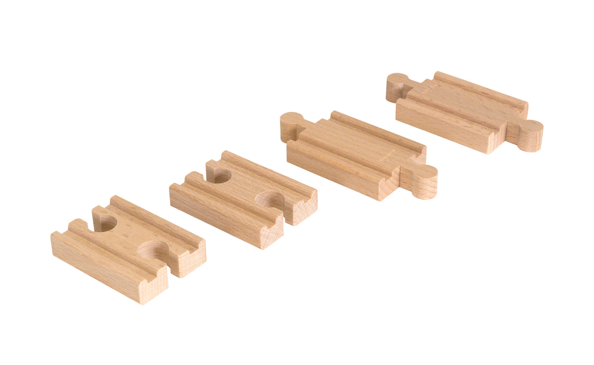 BRIO - Mini Straight Track Pack 4 pieces