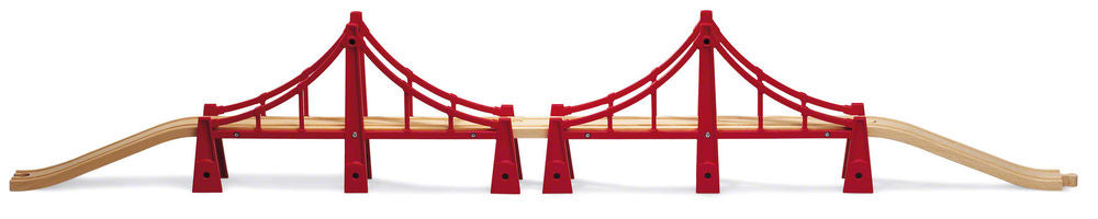 BRIO - Double Suspension Bridge 5 pieces