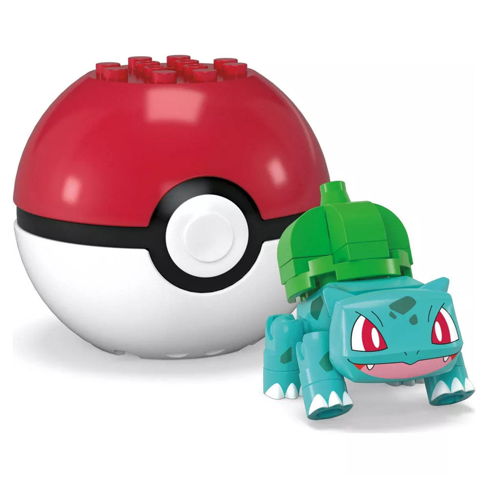 Mega Blocks Pokemon Evergreen Poke Ball - Bulbasaur