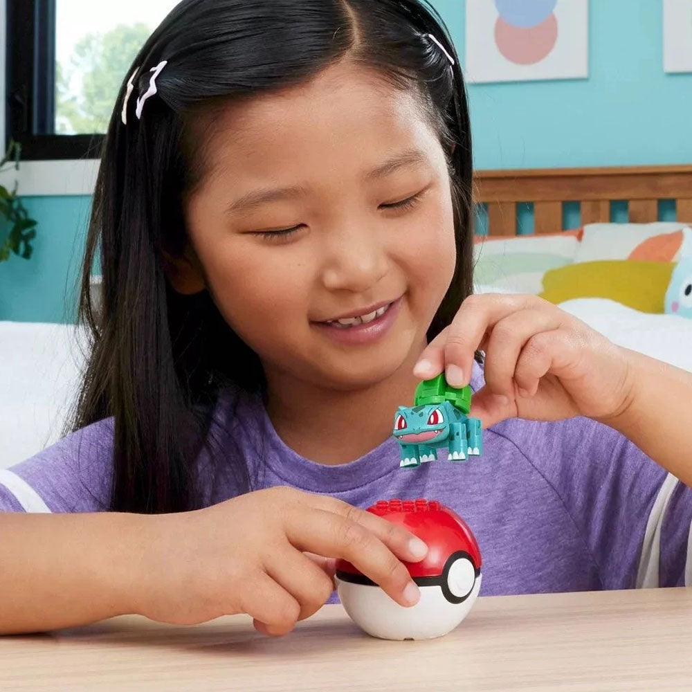 Mega Bloks Pokemon Evergreen Poke Ball - Bulbasaur
