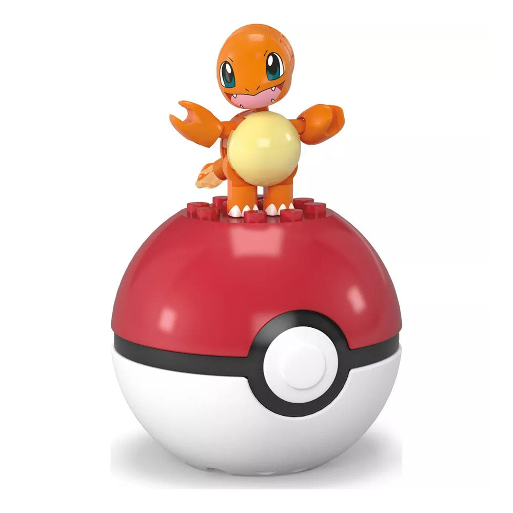 Mega Blocks Pokemon Evergreen Poke Ball - Charmander