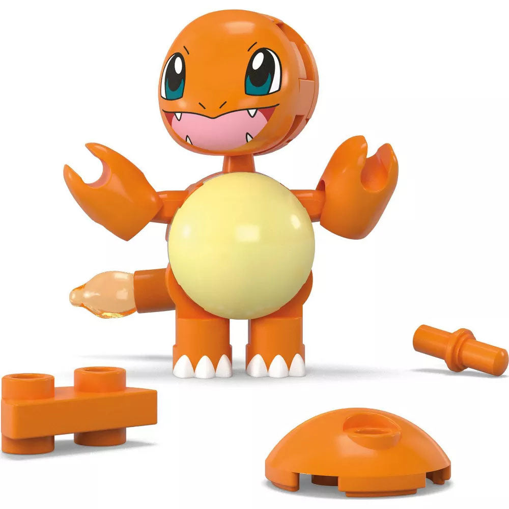 Mega Blocks Pokemon Evergreen Poke Ball - Charmander