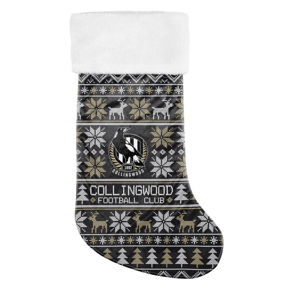 AFL Xmas Stocking - Collingwood Magpies