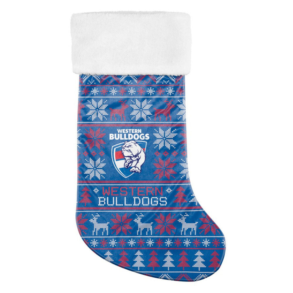 AFL Xmas Stocking - Western Bulldogs