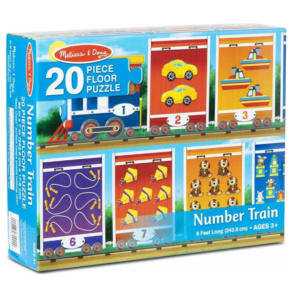 Melissa & Doug - Number Train Floor Puzzle