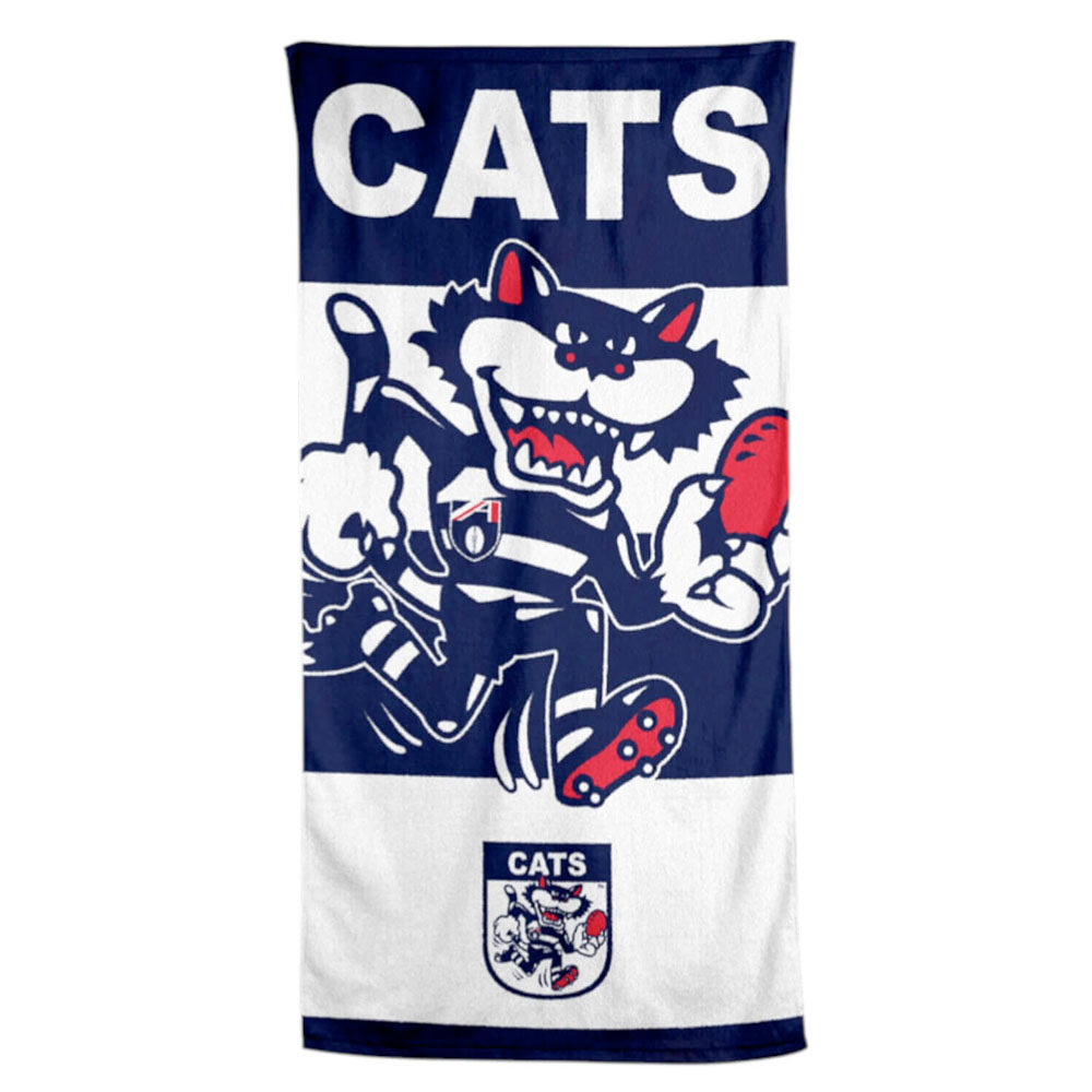 AFL Jumbo Beach Towel - Geelong Cats