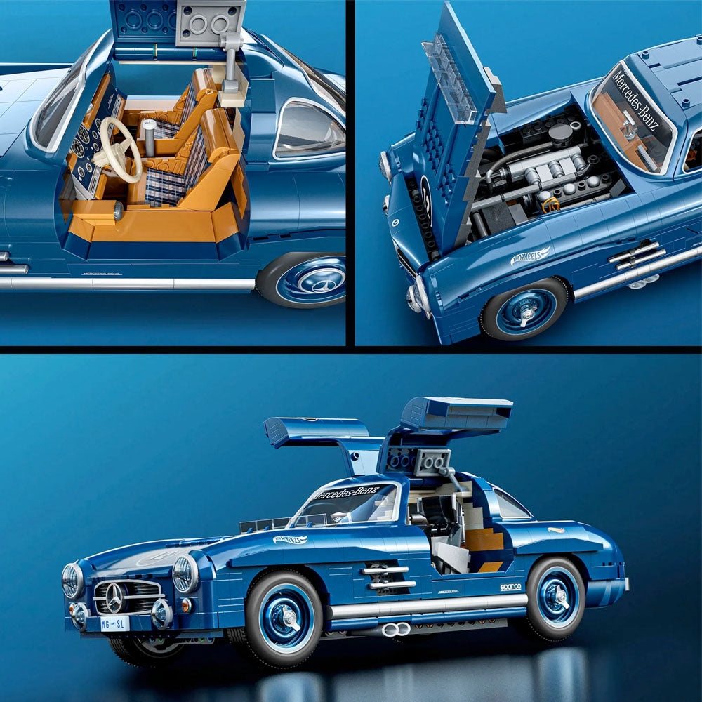 Mattel Brick Shop Hot Wheels Premium Mercedes-Benz 300 SL