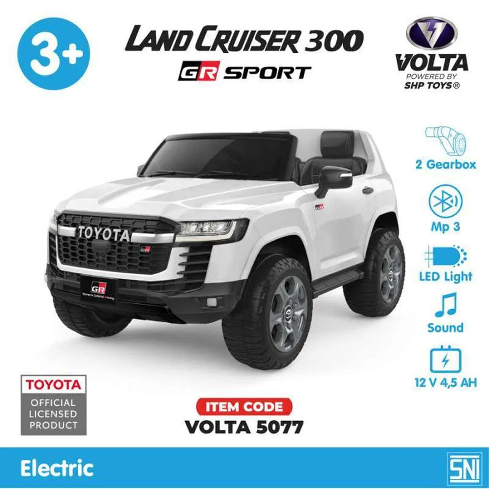 Volta LC 300 GR Sport Toyota Land Cruiser 12 Volt Ride-on