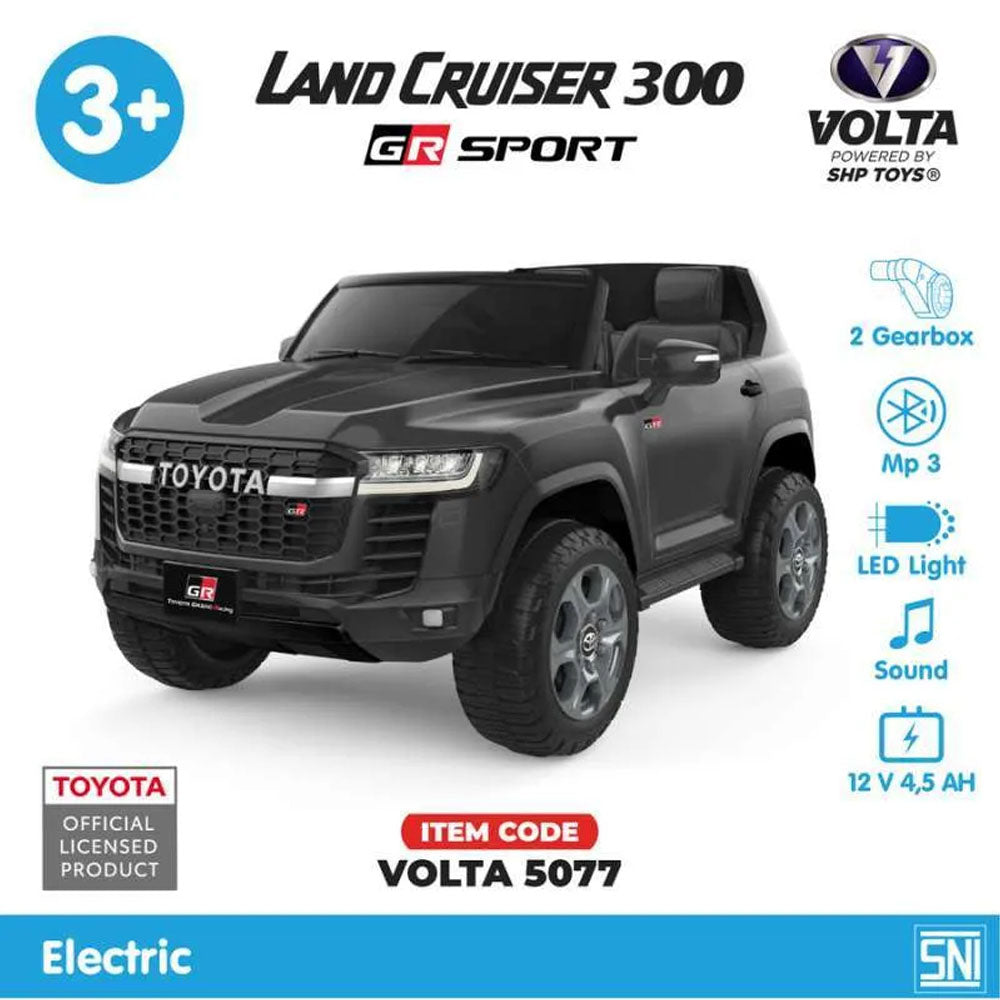 Volta LC 300 GR Sport Toyota Land Cruiser 12 Volt Ride-on