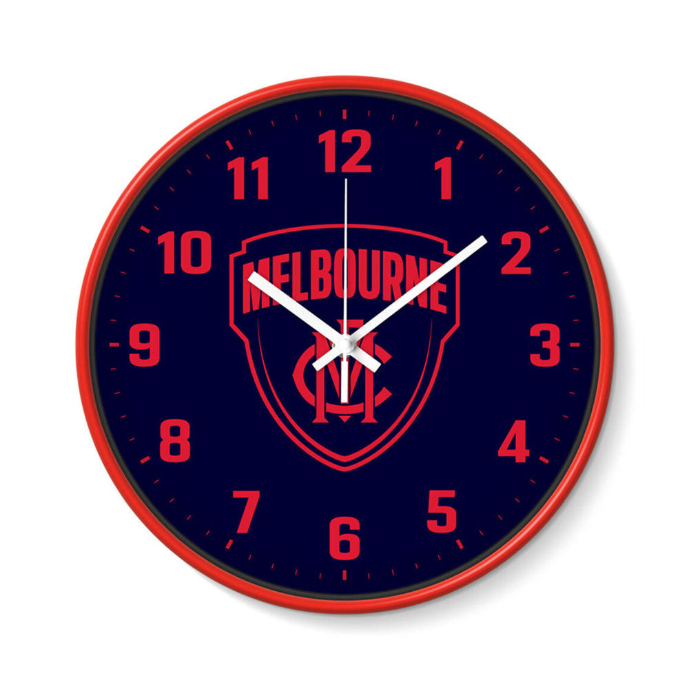 AFL Wall Clock - Melbourne Demons