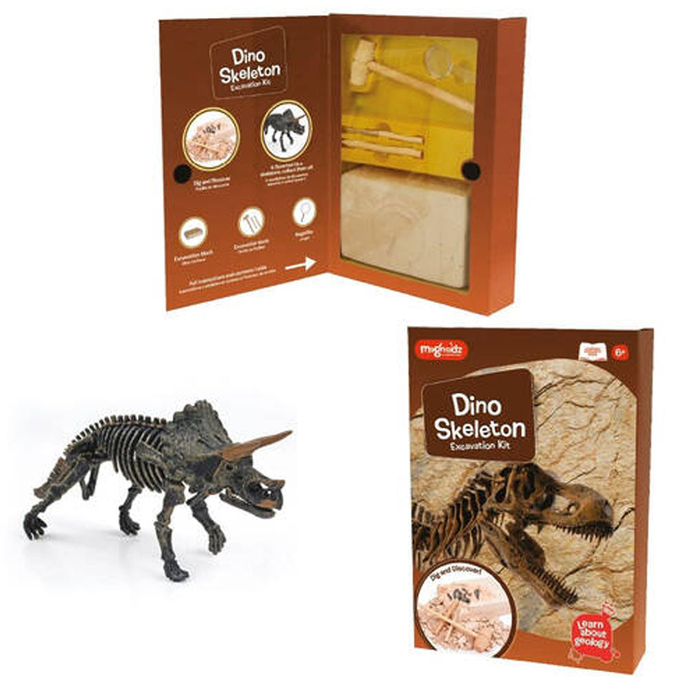 MAGNOIDZ Dino Skeleton Excavation Kits
