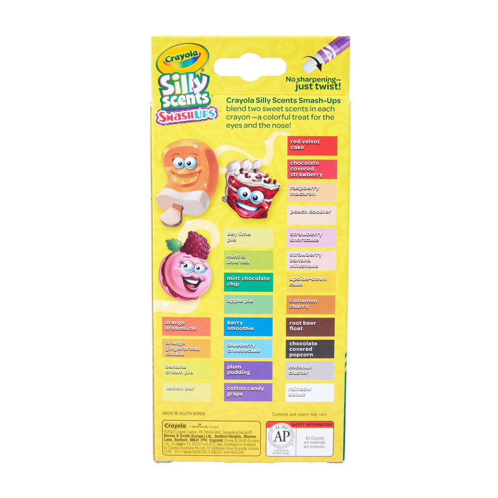 Crayola Silly Scents Smashups Crayons