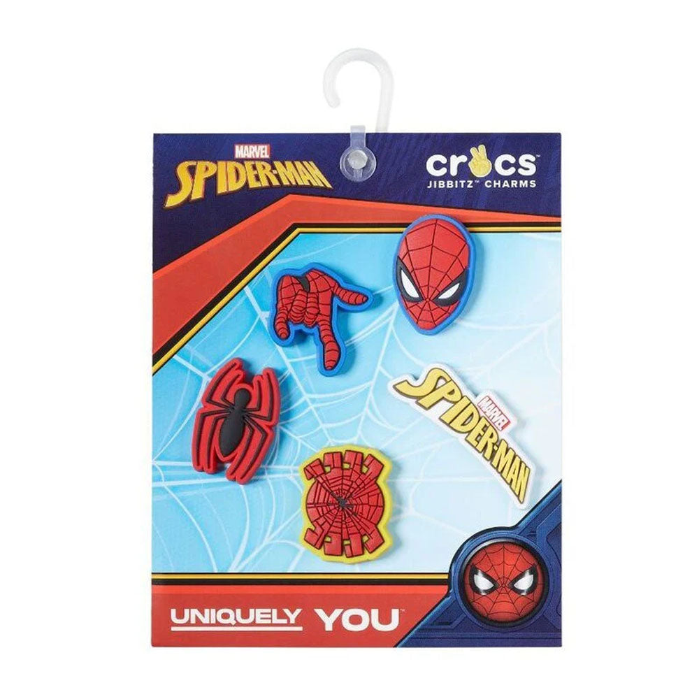 Crocs Jibbitz Charms Marvel Spiderman 5 Pack