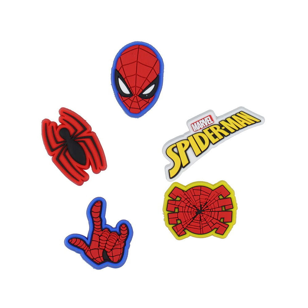 Crocs Jibbitz Charms Marvel Spiderman 5 Pack