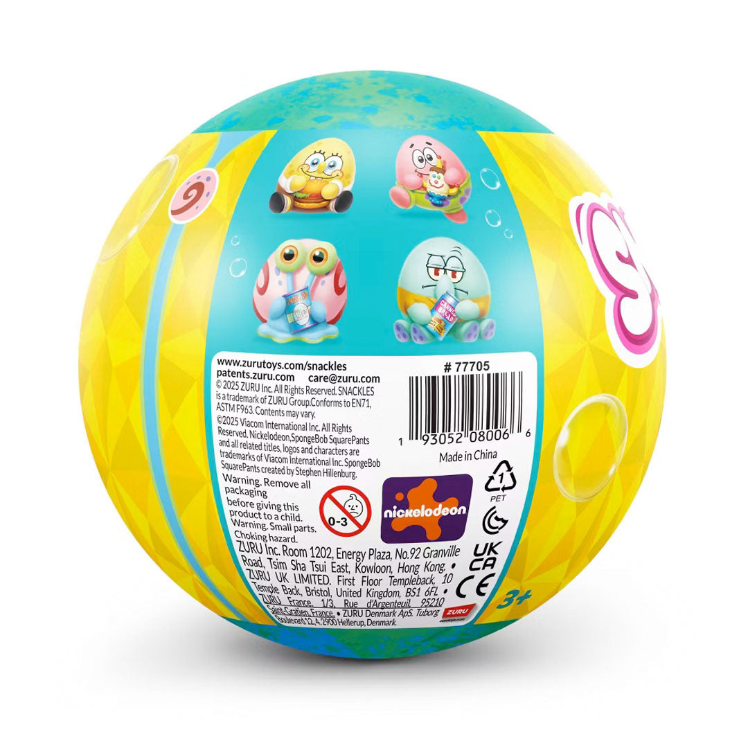 Zuru Spongebob Squarepants Snackles 5 Inch Capsule
