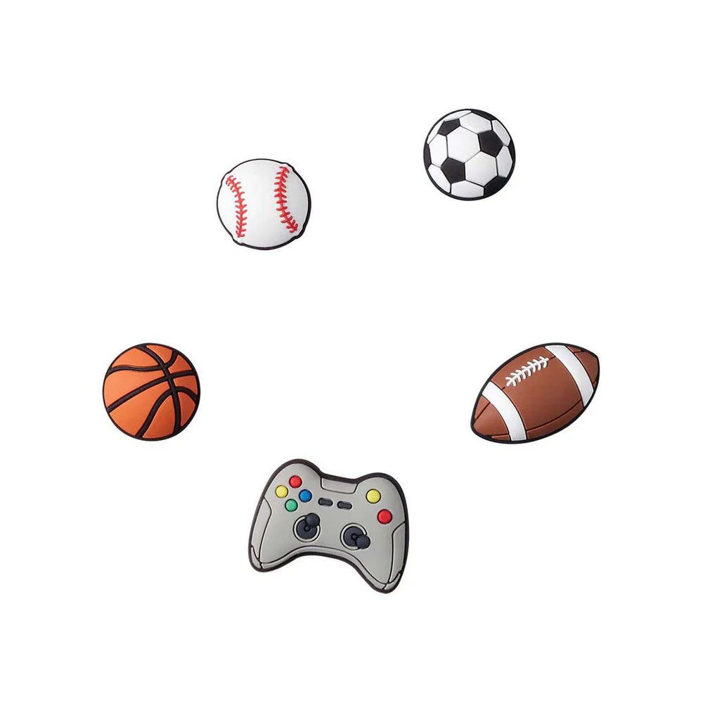Crocs Jibbitz Charms Sports 5 Pack