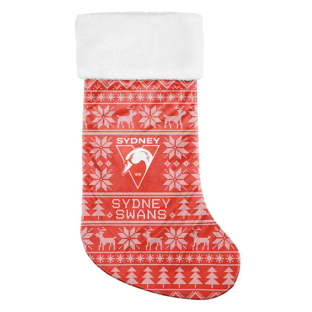 AFL Xmas Stocking - Sydney Swans
