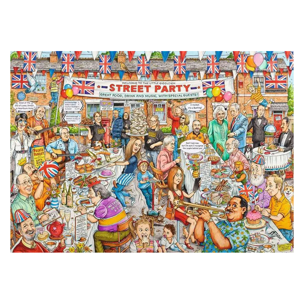 Ravensburger - Best of the British No.24 - The Street Party 1000 Piece