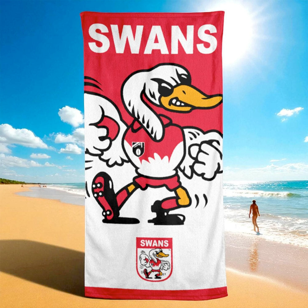 AFL Jumbo Beach Towel - Sydney Swans