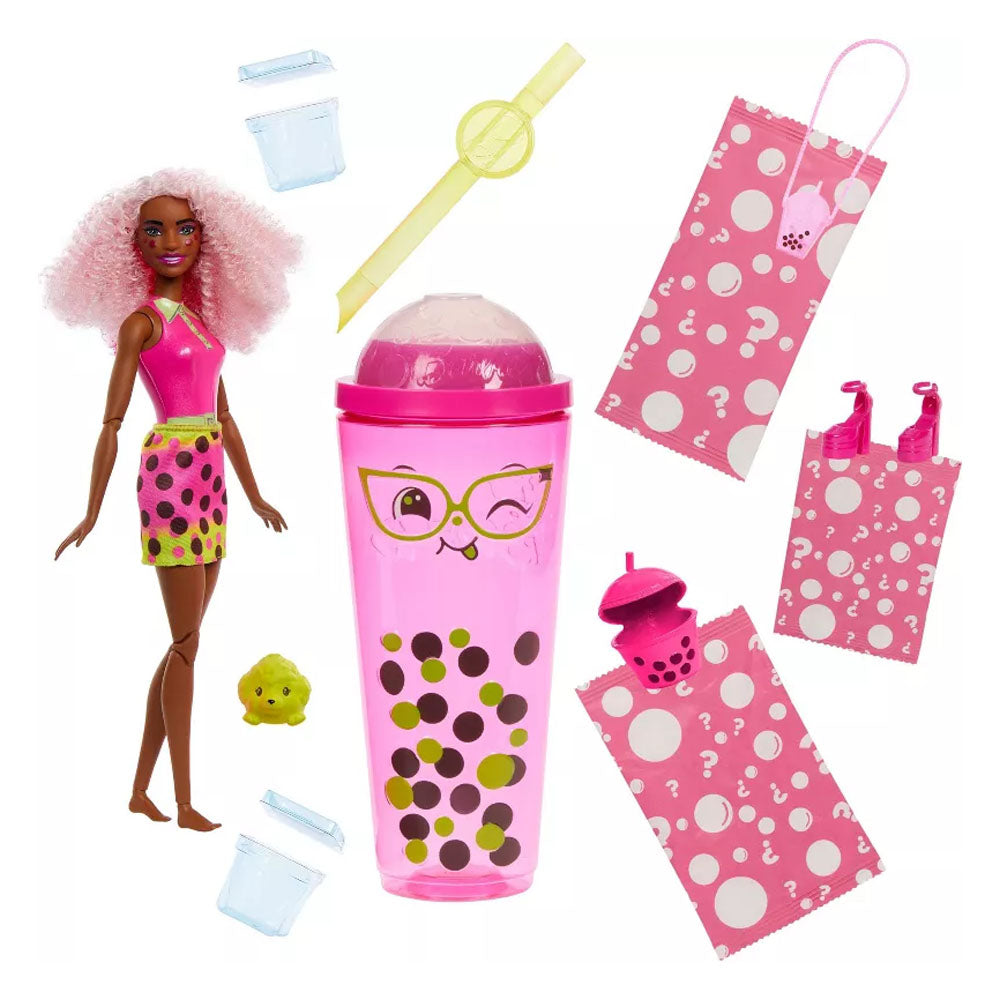 Barbie Pop Reveal Bubble Tea Pink Doll