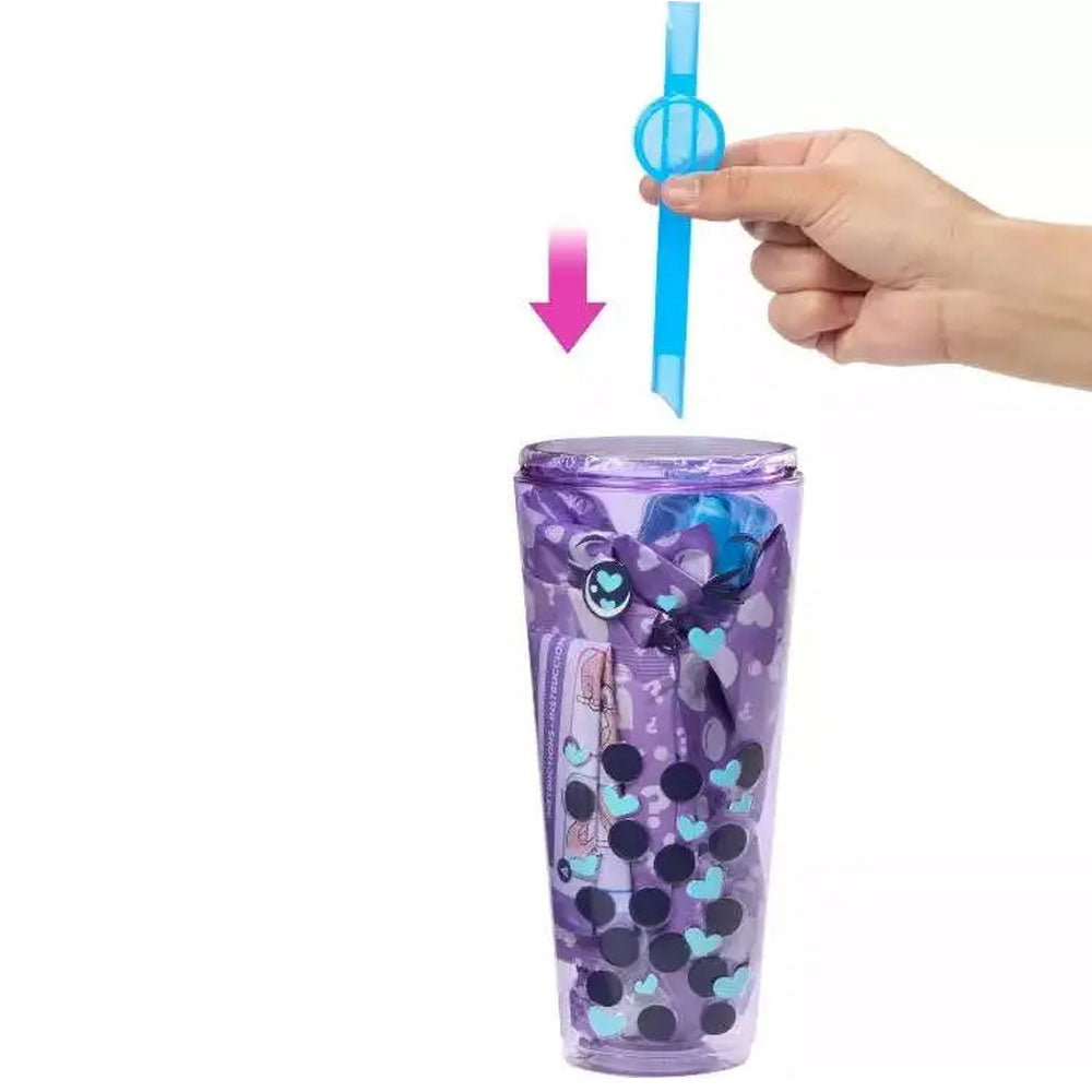 Barbie Pop Reveal Bubble Tea Purple Doll