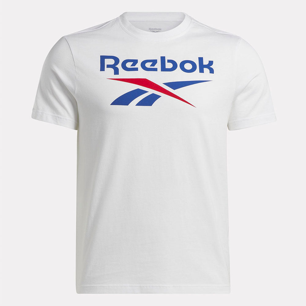 Reebok Mens ID Stacked Logo Tee