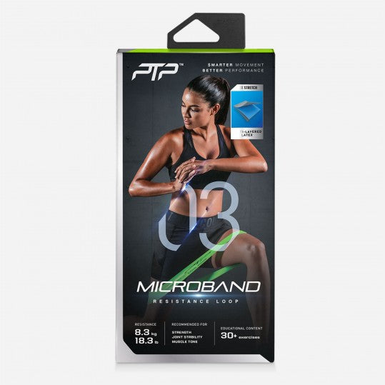 PTP MICROBAND MEDIUM GREEN