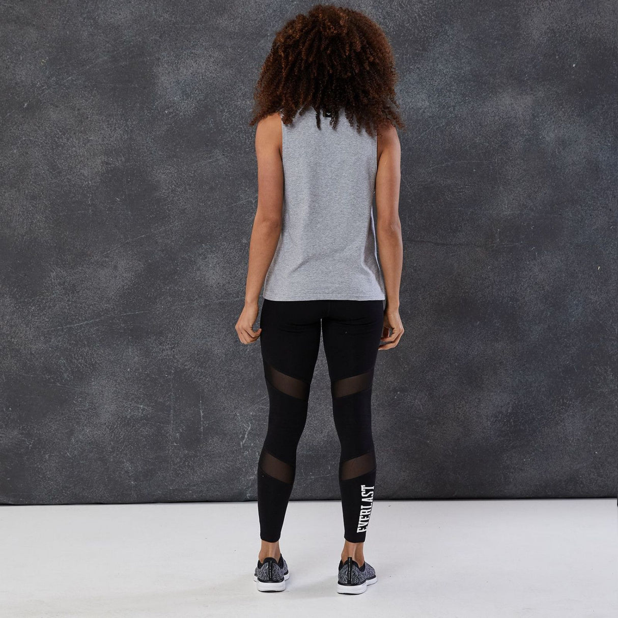 EVERLAST WOMENS SIGNATURE TANK GREY MARLE