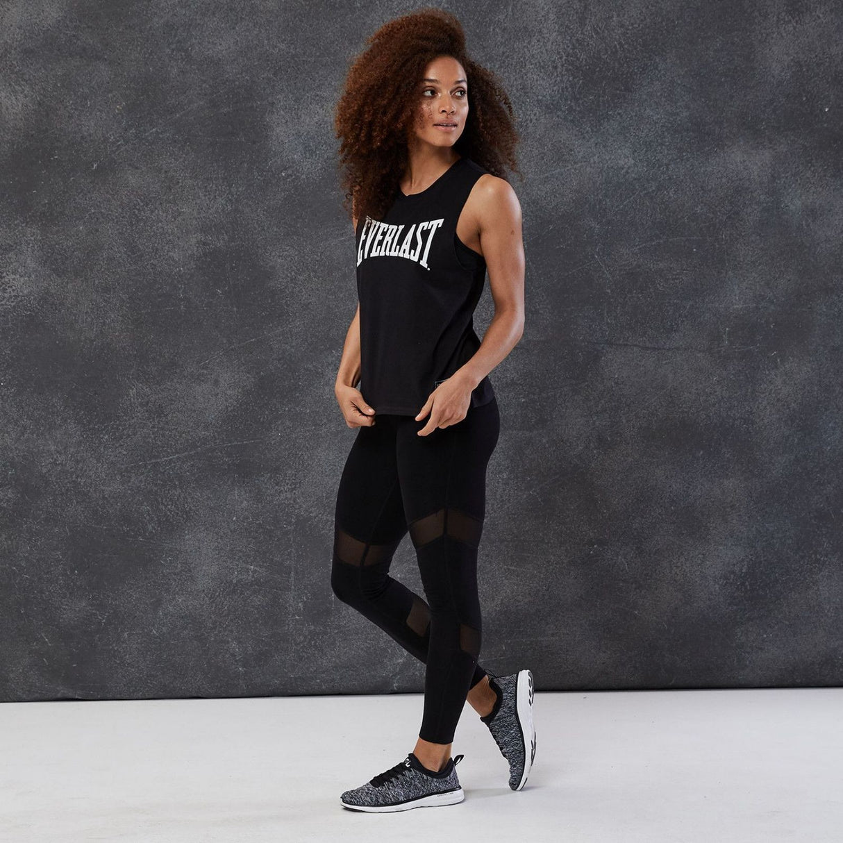 EVERLAST WOMENS SIGNATURE TANK BLACK