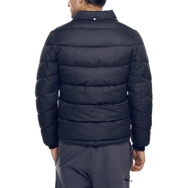 CHAMPION MENS PUFFER JACKET BLACK