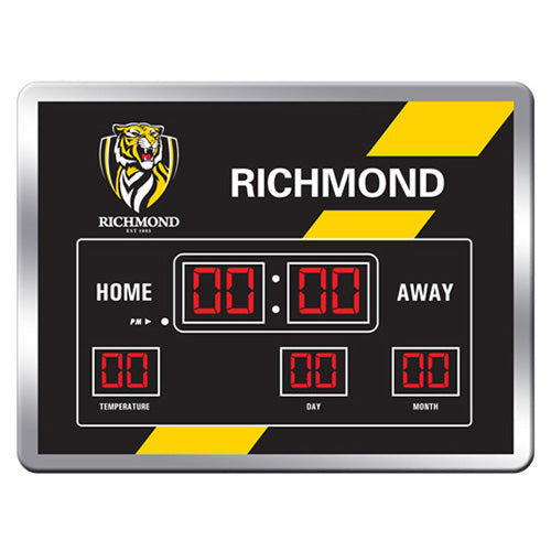 AFL SCOREBOARD CLOCK RICHMOND TIGERS