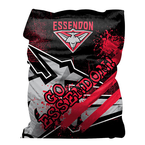 AFL GIANT BEAN BAG ESSENDON BOMBERS