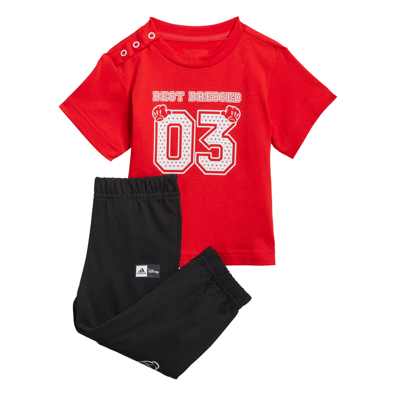 ADIDAS INFANT DISNEY TEE AND SHORT SET