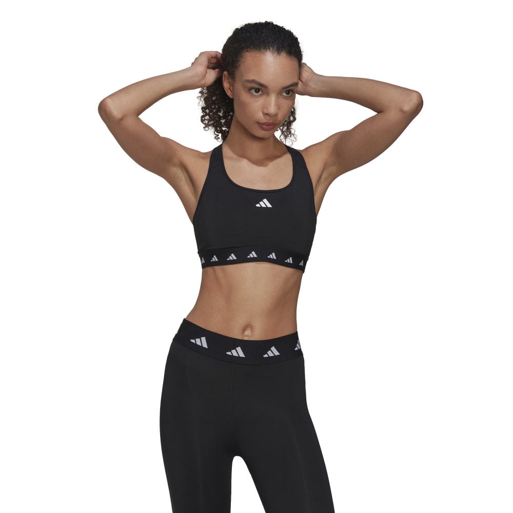 Adidas Womens PowerReact Medium-Support Bra