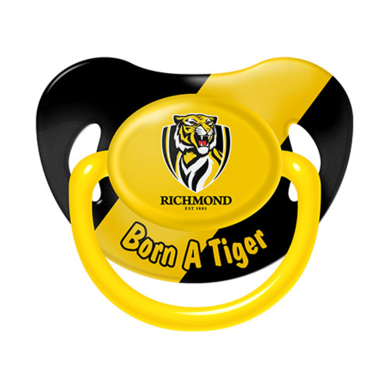 AFL BABY DUMMY RICHMOND TIGERS