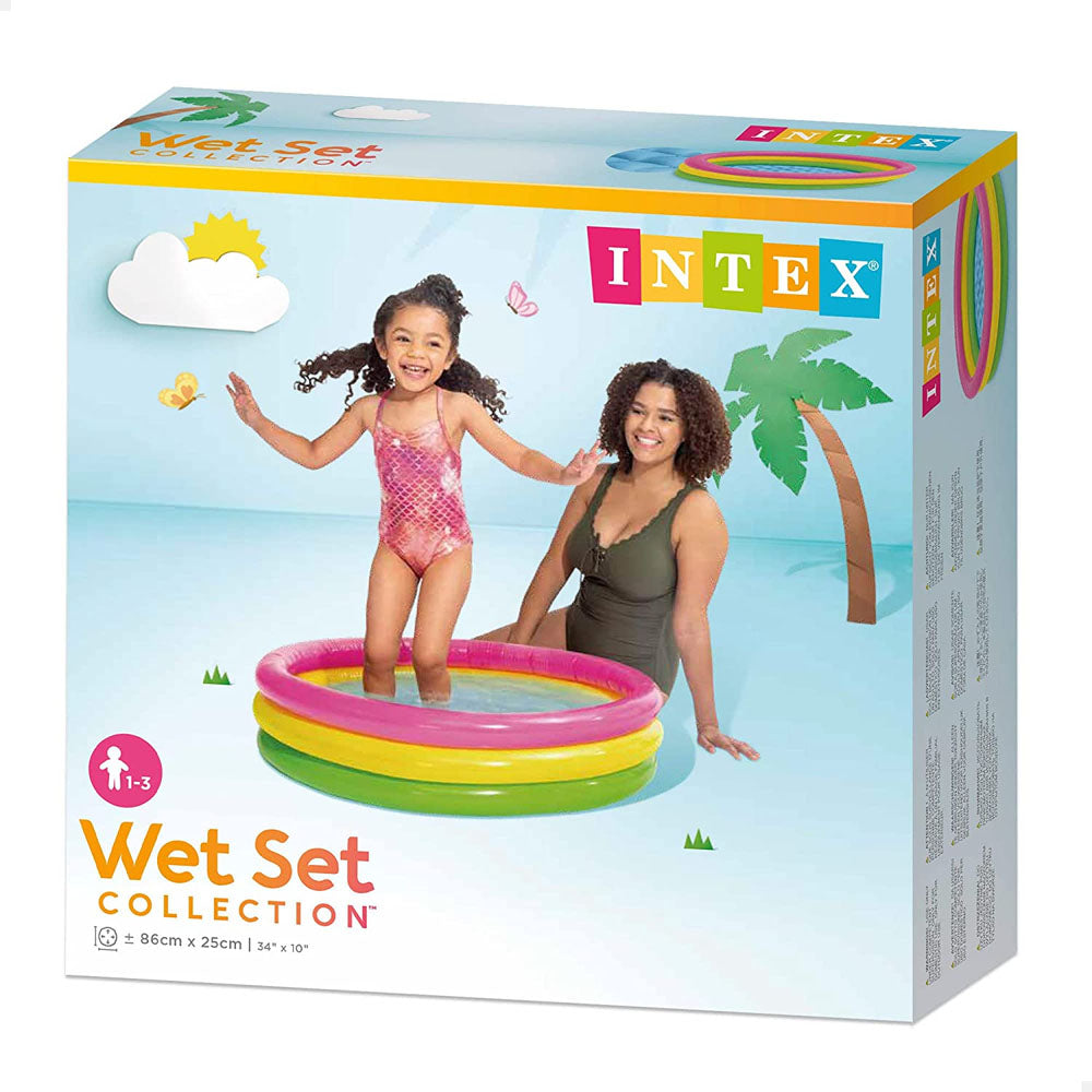 Intex 3 Ring Sunset Glow Pool