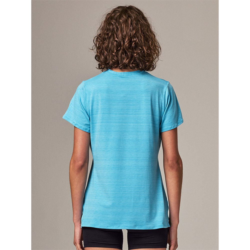 Running Bare Womens Always Crew Workout Tee