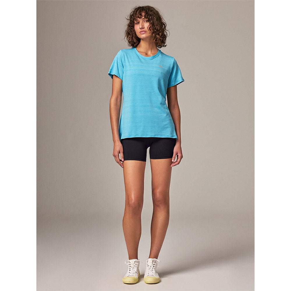 Running Bare Womens Always Crew Workout Tee